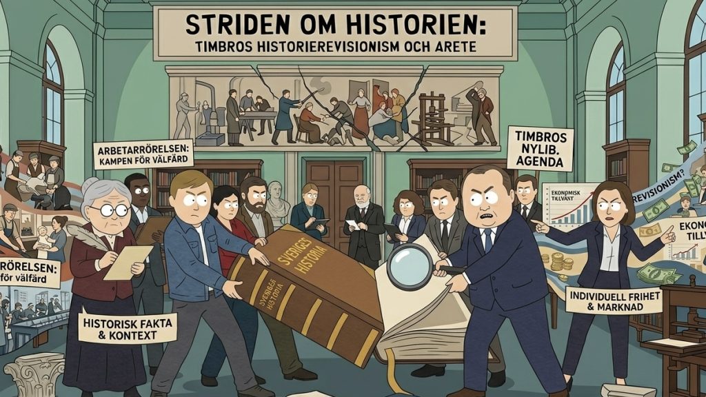 Timbros historierevisionism: när ideologi kläs ut till fakta